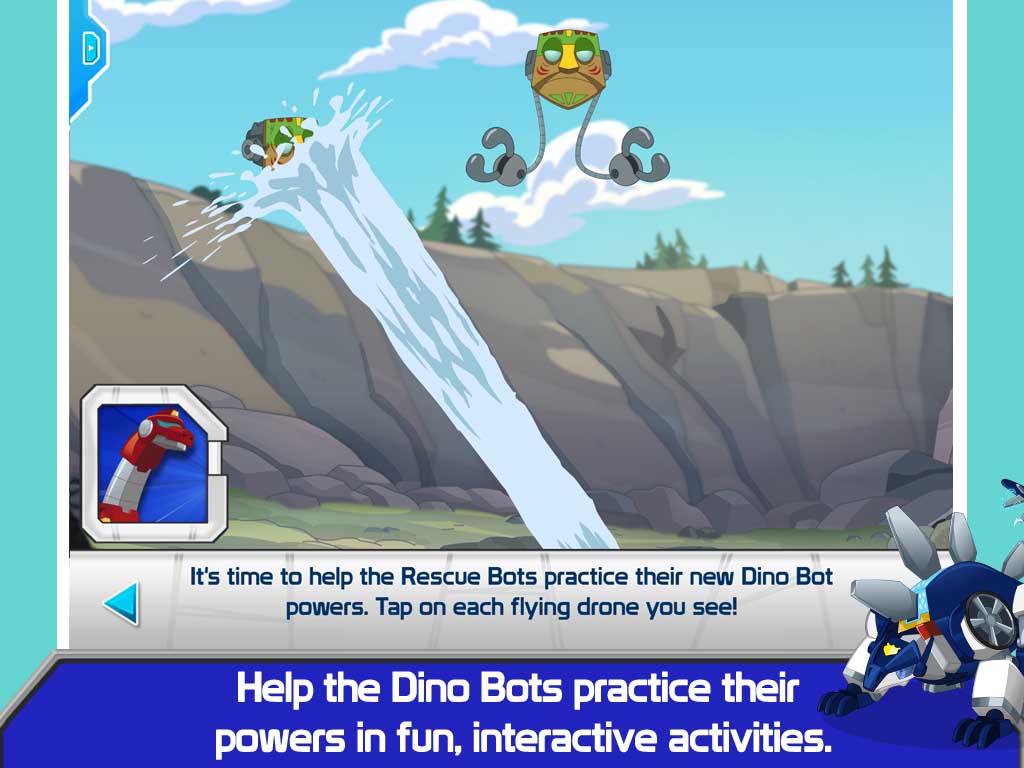 Transformers Rescue Bots Dino Island Screenshot