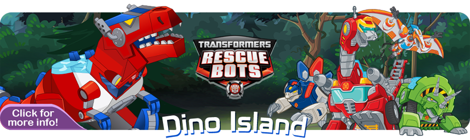 Dino Island Banner