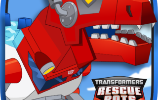 Transformers Rescue Bots Dino Island App Icon
