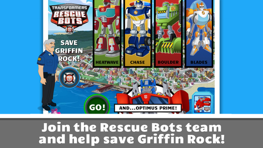 Transformers Rescue Bots Save Griffin Rock Screenshot