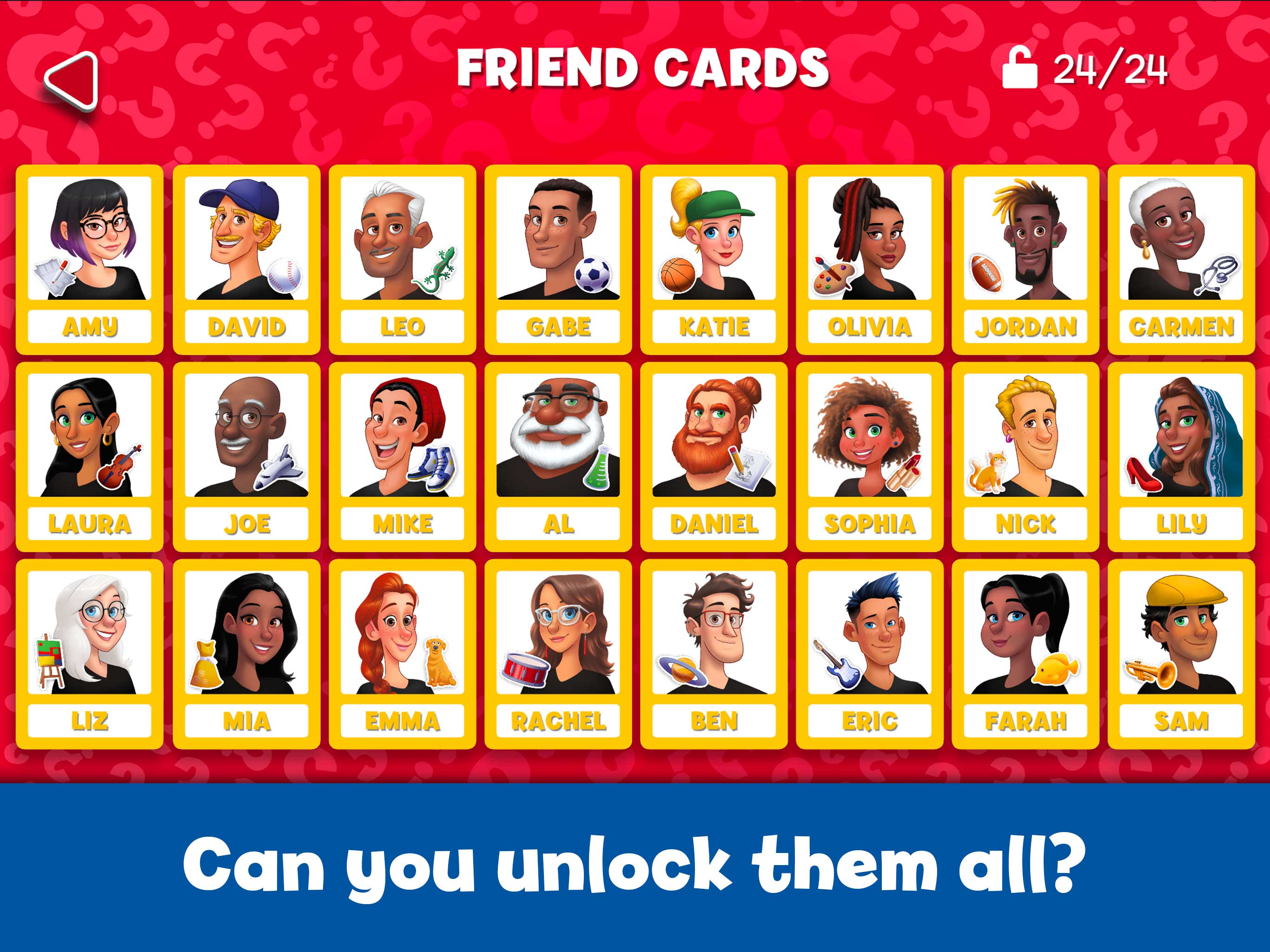 Guess Who Printable Cards